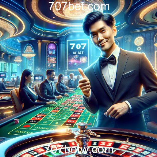 Experiência Imersiva em Cassino Ao Vivo no 707bet.com